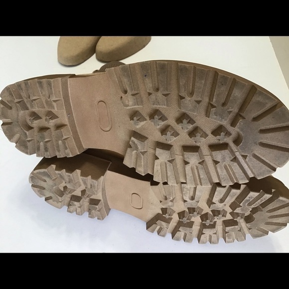 Steven  New York for suede sip up ankle booty tan cream size 9M - Picture 7 of 7